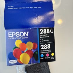 Printer Ink. Epson 288 - Black and Yellow