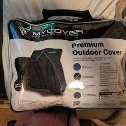 New - MyCover Brand Premium Outdoor Motorcycle  Bike Cover Size XXL Black Edition  - Open Box