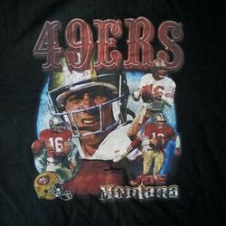 San Francisco 49ers Joe Montana Graphic T-Shirt