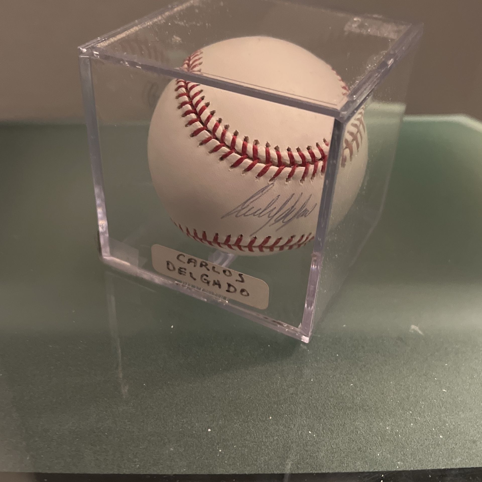 Carlos Delgado Signed Baseball