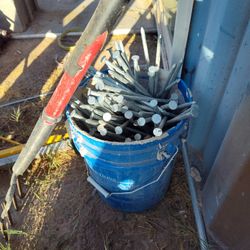 Galvanized Stakes 10in