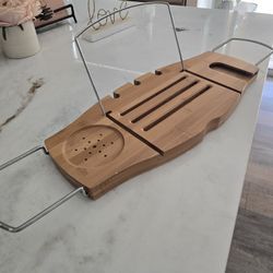 Bamboo Bathtub Caddy Tray