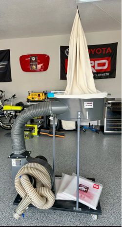 Central Machinery 2 HP Dust Collector - Great Condition