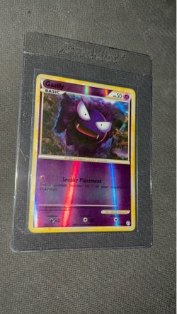 Pokemon Cards HeartGold & SoulSilver Triumphant Ghastly Reverse Holo