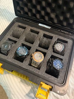 Invicta Watch Collection with Hard Case