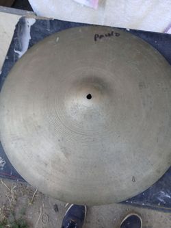 Cymbals 20" inch hard ride