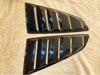 2015-2023 Ford Mustang GT, Boss, GT500, Roush, quarter panel window louvers factory OEM