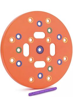 Round Sowing Template Tray for Gardening Hand Planting Spacer Tools