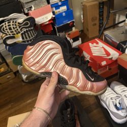 Nike Foamposite Rust Pink Sz 9