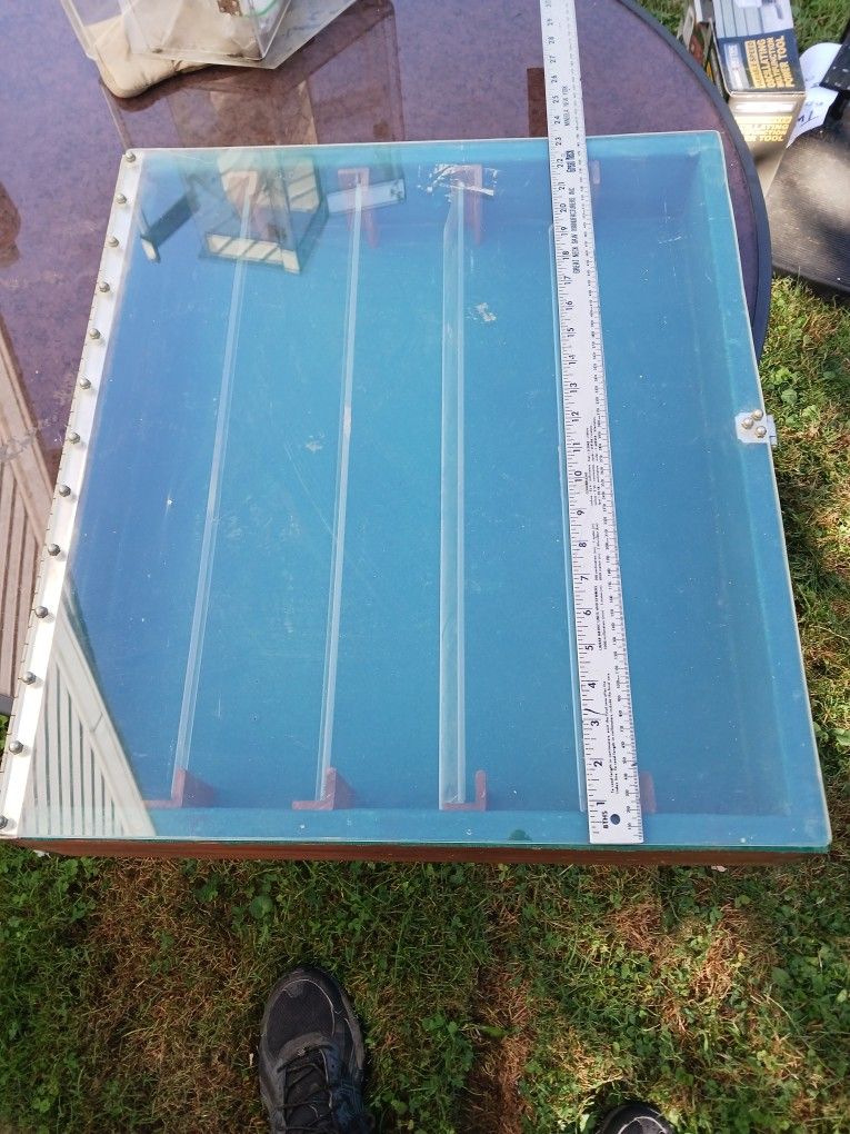 Wooden/Plexiglass Top Display Case