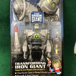 Vintage 1999 Trendmasters The Iron Giant Build & Battle Figure Toy NEW SEALED
