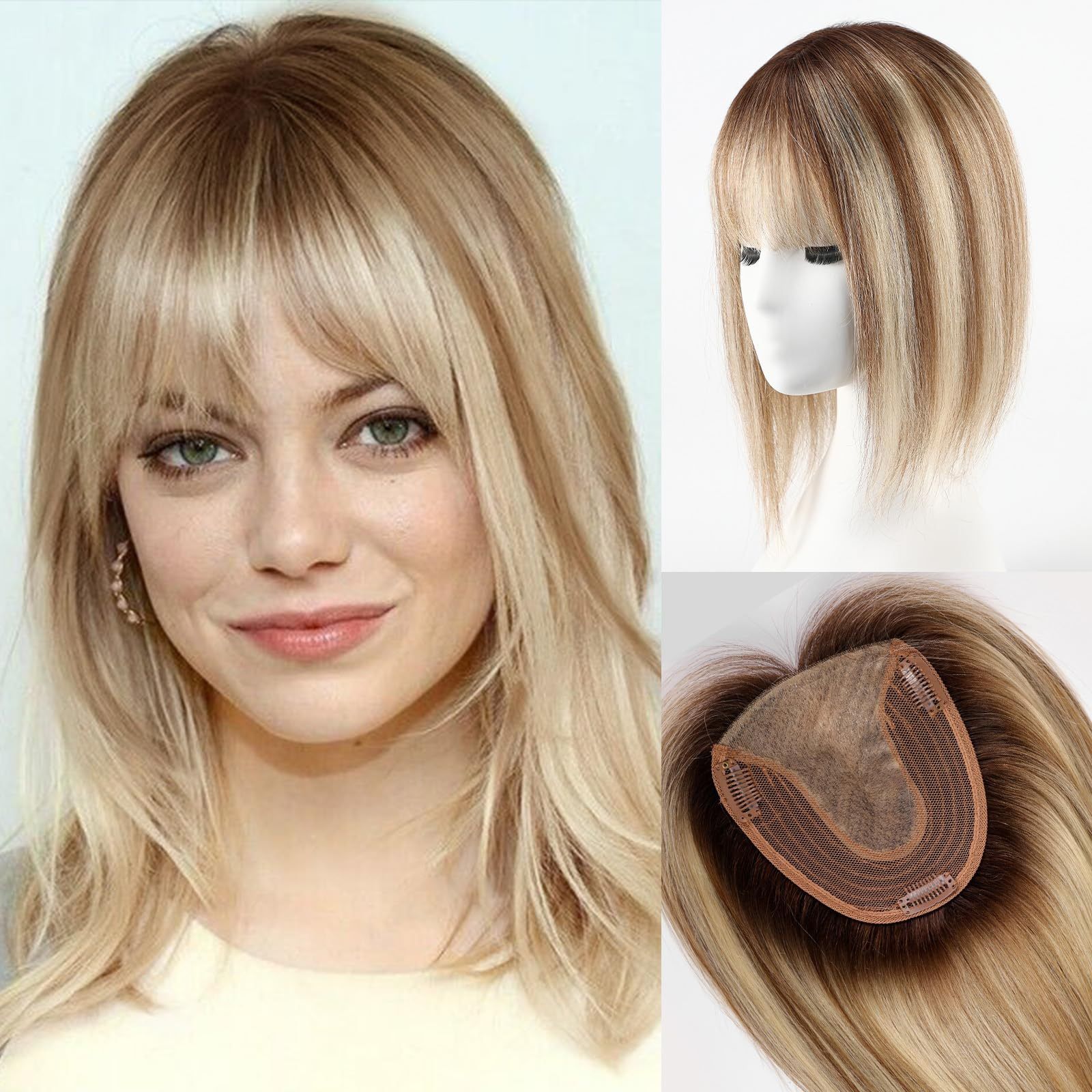 Human Hair Topper