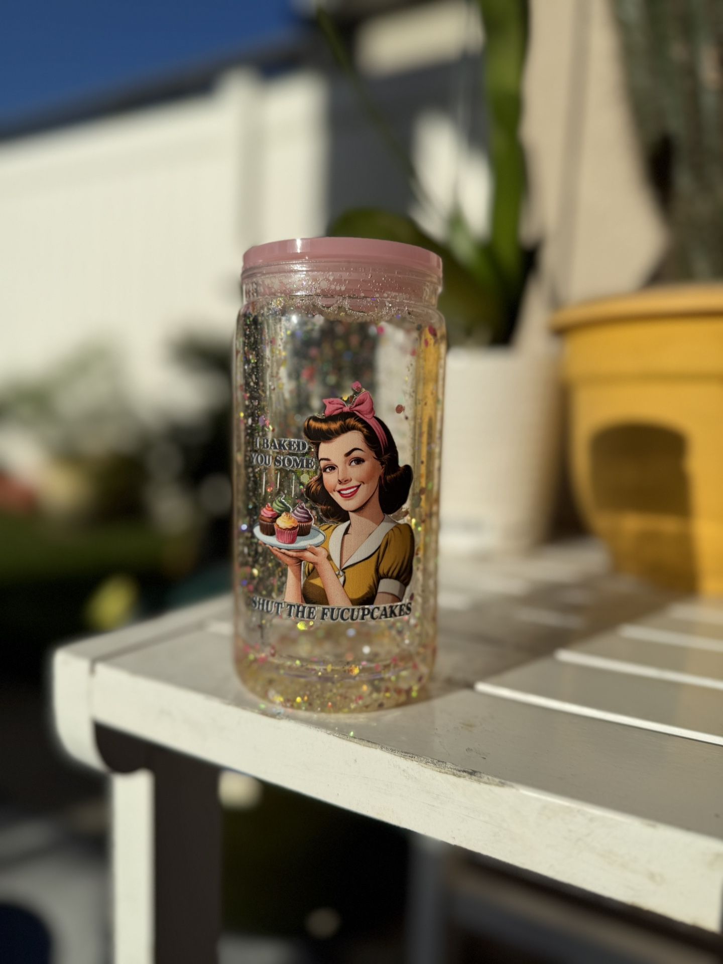 Sassy Glitter Cups