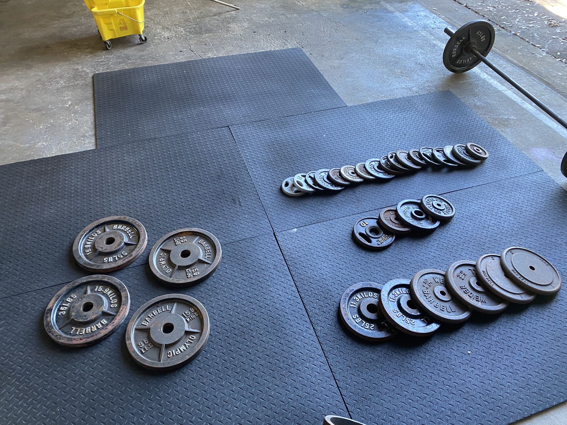 Gym weights for sale for Sale in Orlando, FL OfferUp