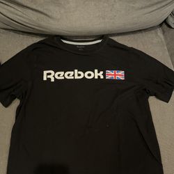 Reebok Black Tshirt Size Large Youth 