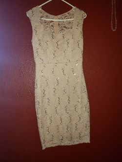 Vestido nuevo no lo use, ya que lo compre y perdí el tiket para regresarlo me costó 40 solo estoy pidiendo $30