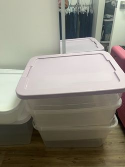 5 storage bins