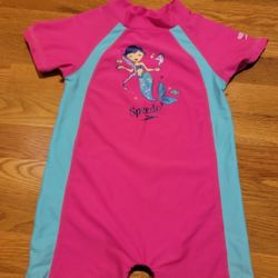 Rashguard 1 Piece Swimsuit Sz 3