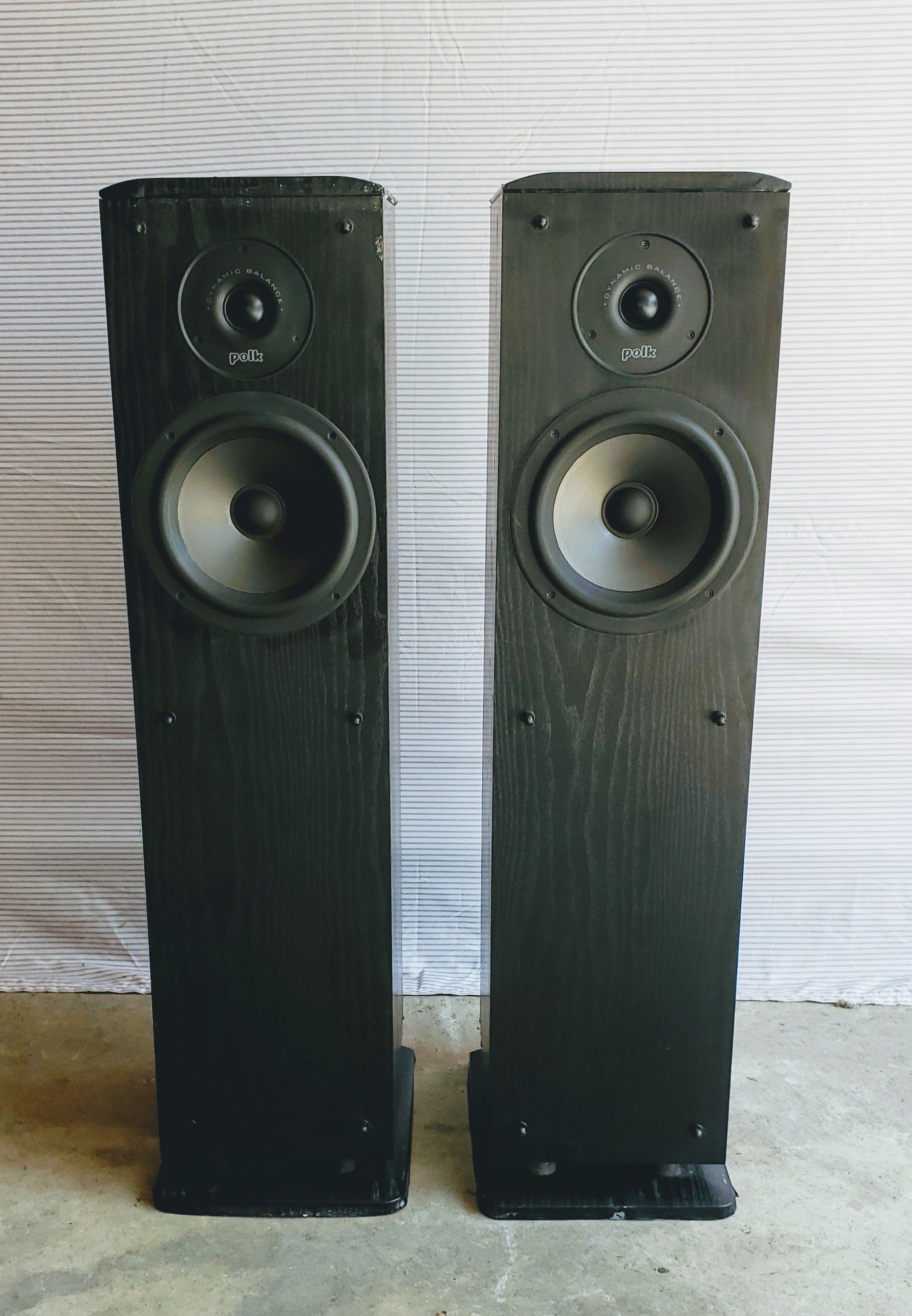 Vintage Polk Audio Tower Speakers