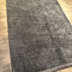 Suave Collection Charcoal Two Tone Rug