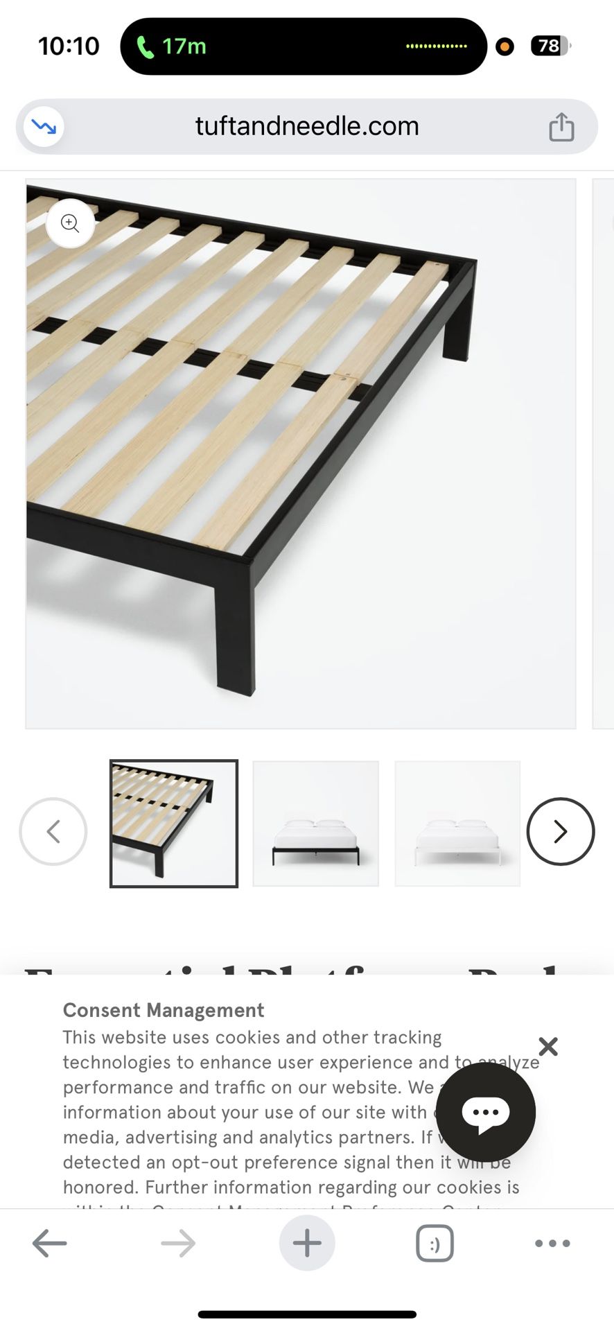 Brand New Queen Bed Frame Still In The Box