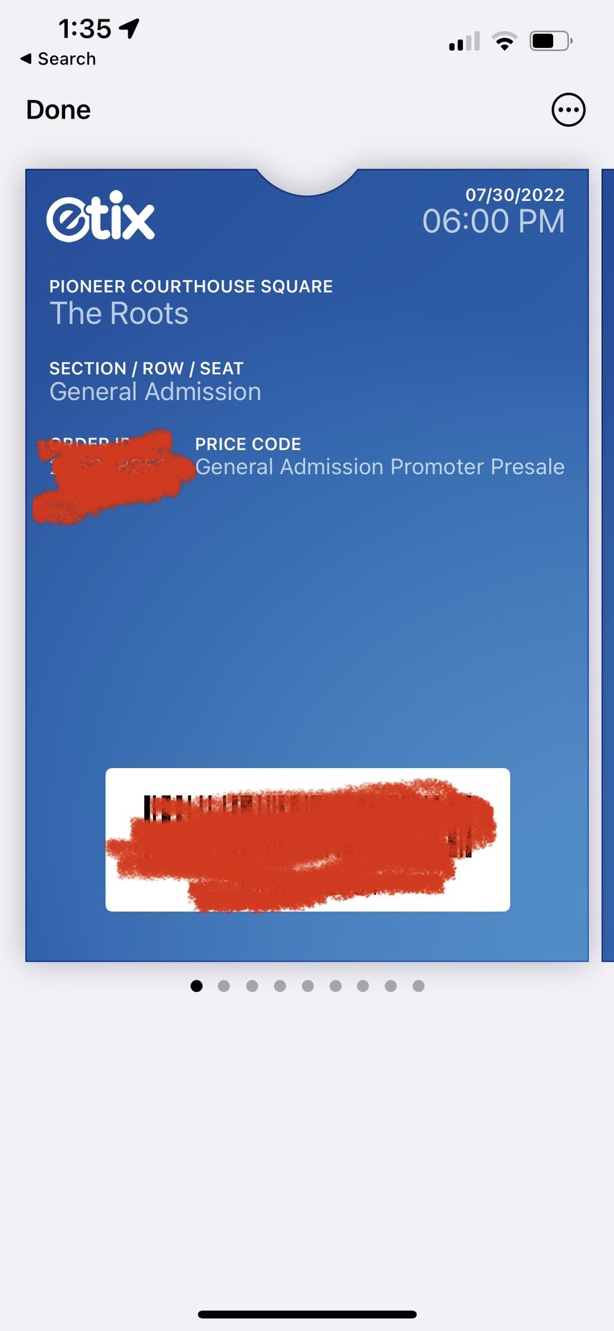Roots Ticket