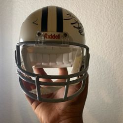 Signed Cowboys Helmet