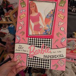 Vintage Barbie Paper Doll 1967