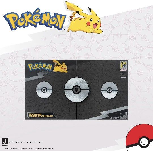 Pokemon Starters Set SDCC
