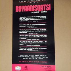 1980s Videocassette Release Poster