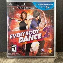 Néw sealed everybody dance  2 for PlayStation 3