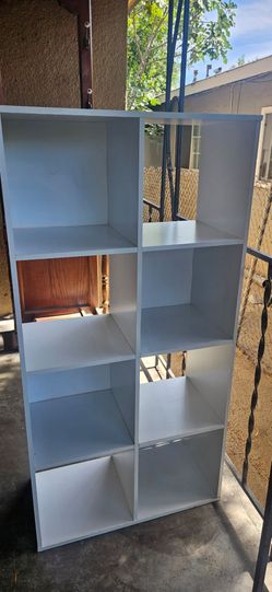 8 cube shelving unit