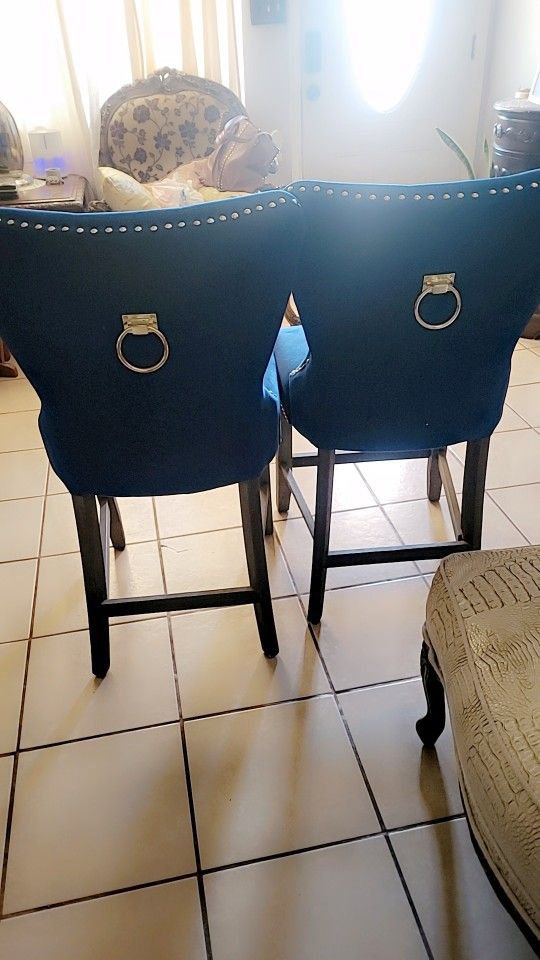 Beautiful Velvet Bar Stools