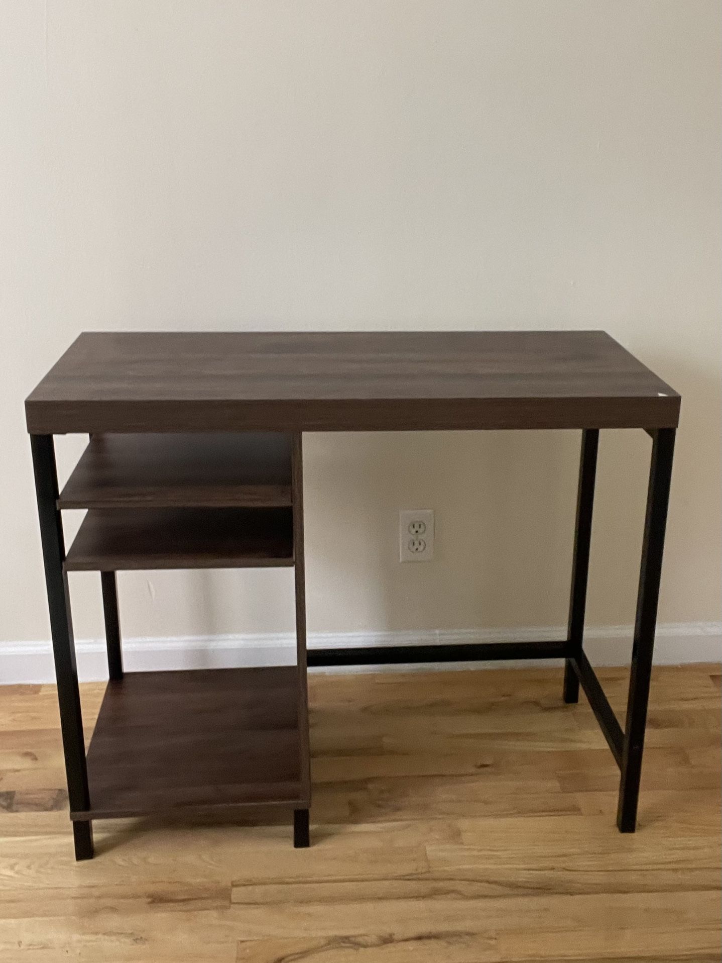 Desk with Shelves