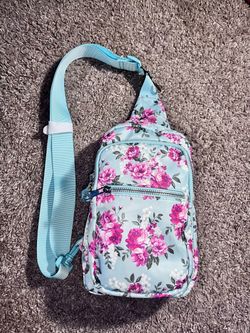 Floral Sling Bag Crossbody Mini Backpack