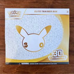 30th Anniversary Pokemon Elite Trainer Box (ETB)