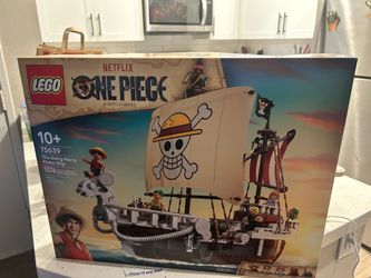 LEGO One Piece The Going Merry Pirate Ship 75639 Set 1376 pcs + Posters