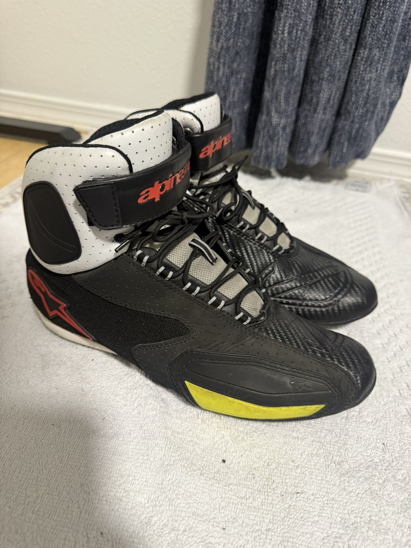 Alpinestars Motorcycle Shoes US 9.5 EU42.5
