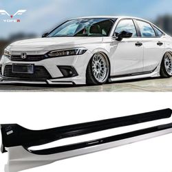 11th gen honda civic yofer v2 side skirt 