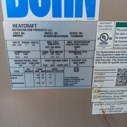 BOHN 3 Phase Cooler Unit For Walk In Cooler Barely Used A Little Over A Year Works Excellent $6000 OBO