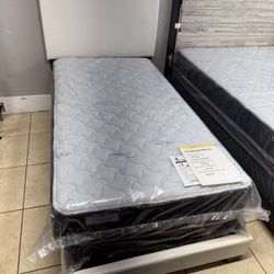 Brand New Twin Bed-frame/ w Mattress & Boxspring 