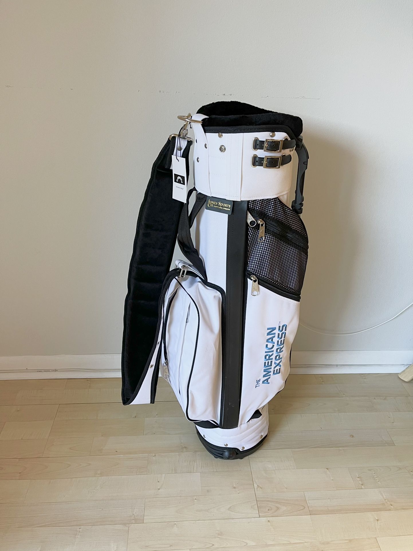 Brand New Jones Sports Co Classic Carry Stand Bag White Golf Bag 