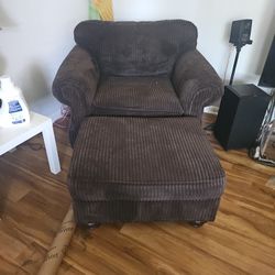 Chair And Ottoman 