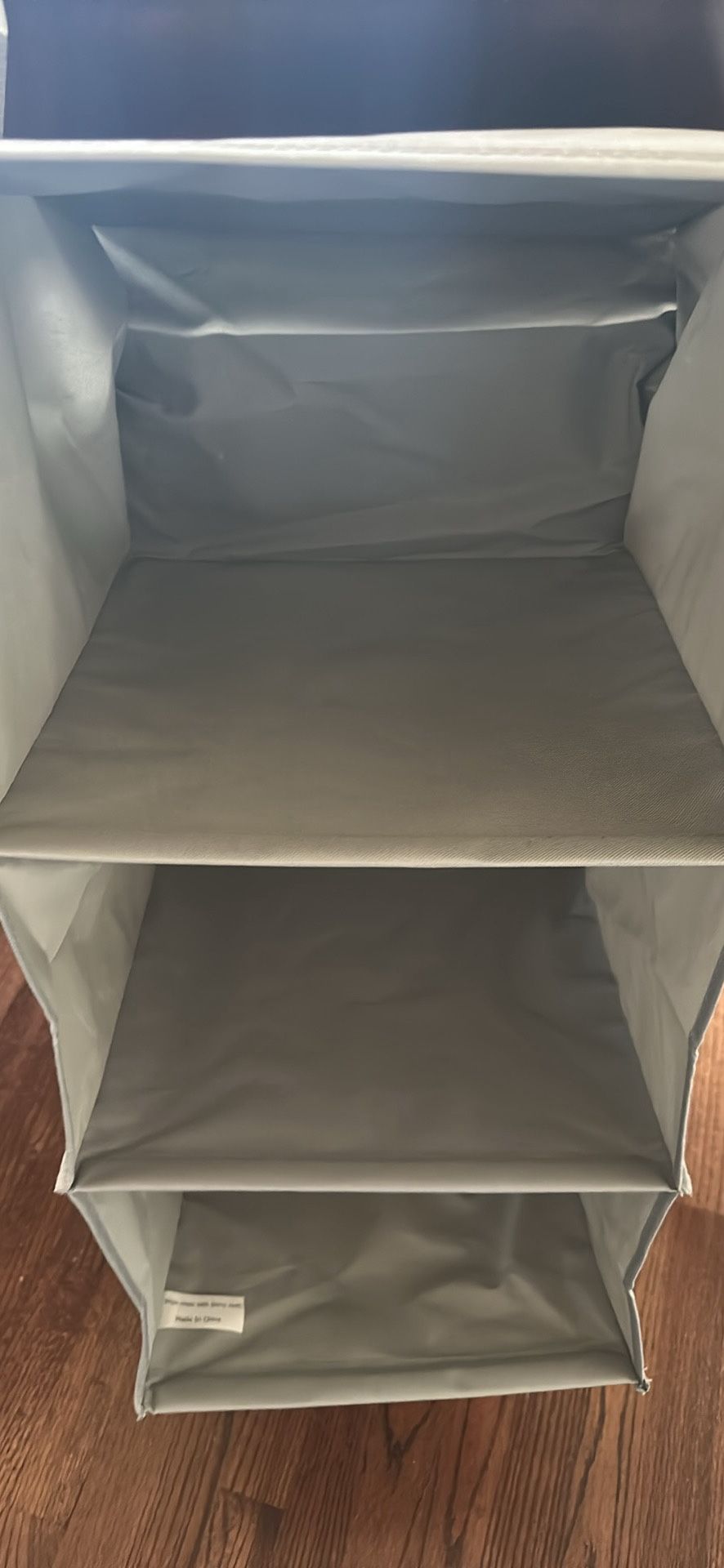 Fabric closet organizer