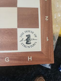 Chess Board -  HOUSE OF STAUNTON - New