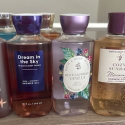 Bath And Body Works Assorted New Shower Gels 