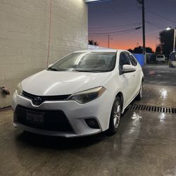  2014 White Corolla 