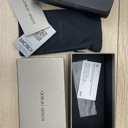 Giorgio Armani Sunglasses Box And Case