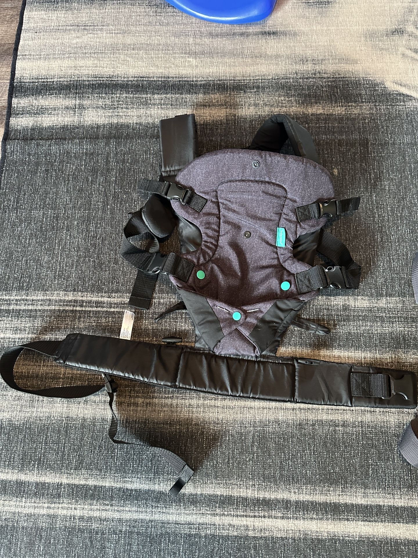 Charcoal Gray Infantino Baby Carrier