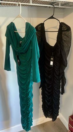Ruched gowns